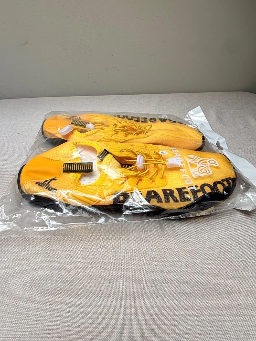 Yellow Bearfoot Hazers Zero Drop EU Size 43 Gym Training Shoes New In Package
